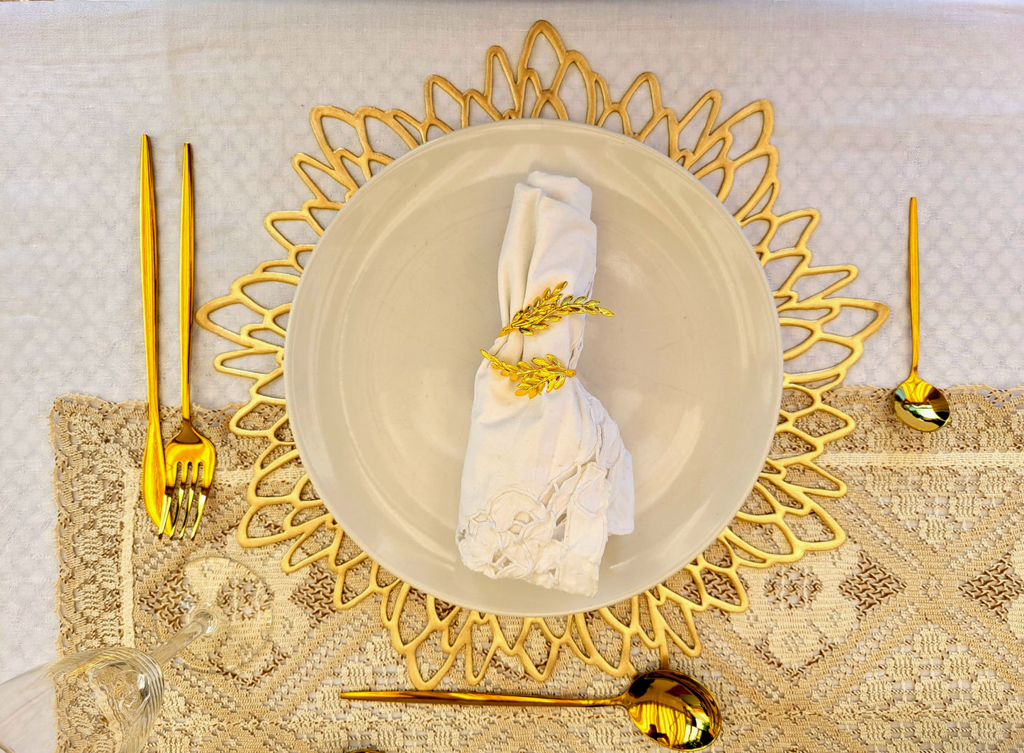 Serviettenringe (gold)