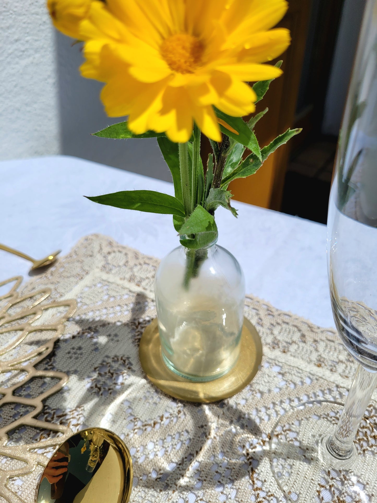 Untersetzer (gold)